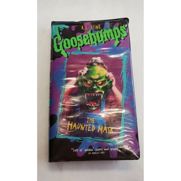 Goosebumps: The Haunted Mask by R.L Stine VHS 1995 - Clamshell - Picture 1 of 5